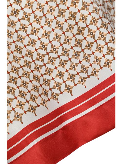 Top MSTSCATOLA in seta stampata con foulard MAX MARA STUDIO | 2616161011600001